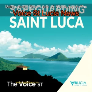 Artistic representation for Safeguarding Saint Lucia : A Call to Action The Voice St Lucia News