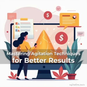 Artistic representation for Mastering Agitation Techniques for Better Results