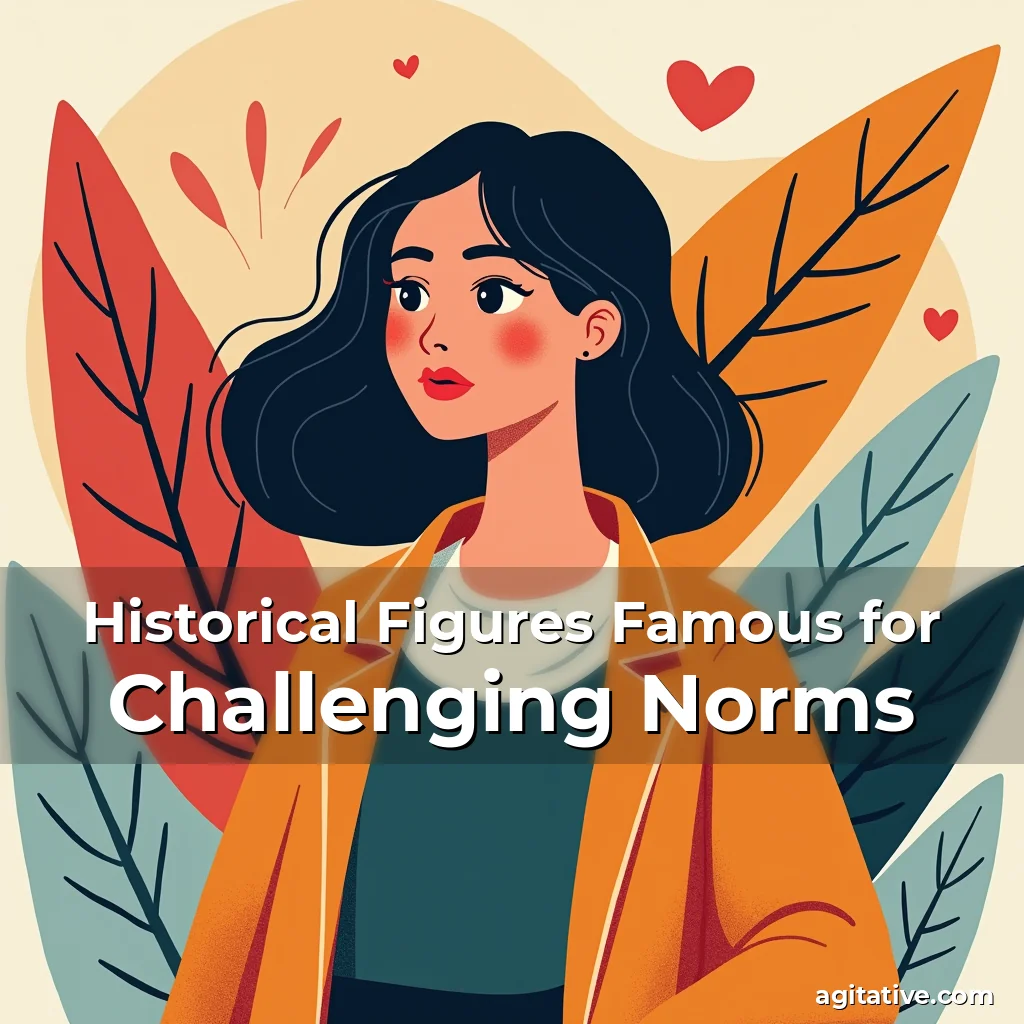 Artistic representation for Historical Figures Famous for Challenging Norms
