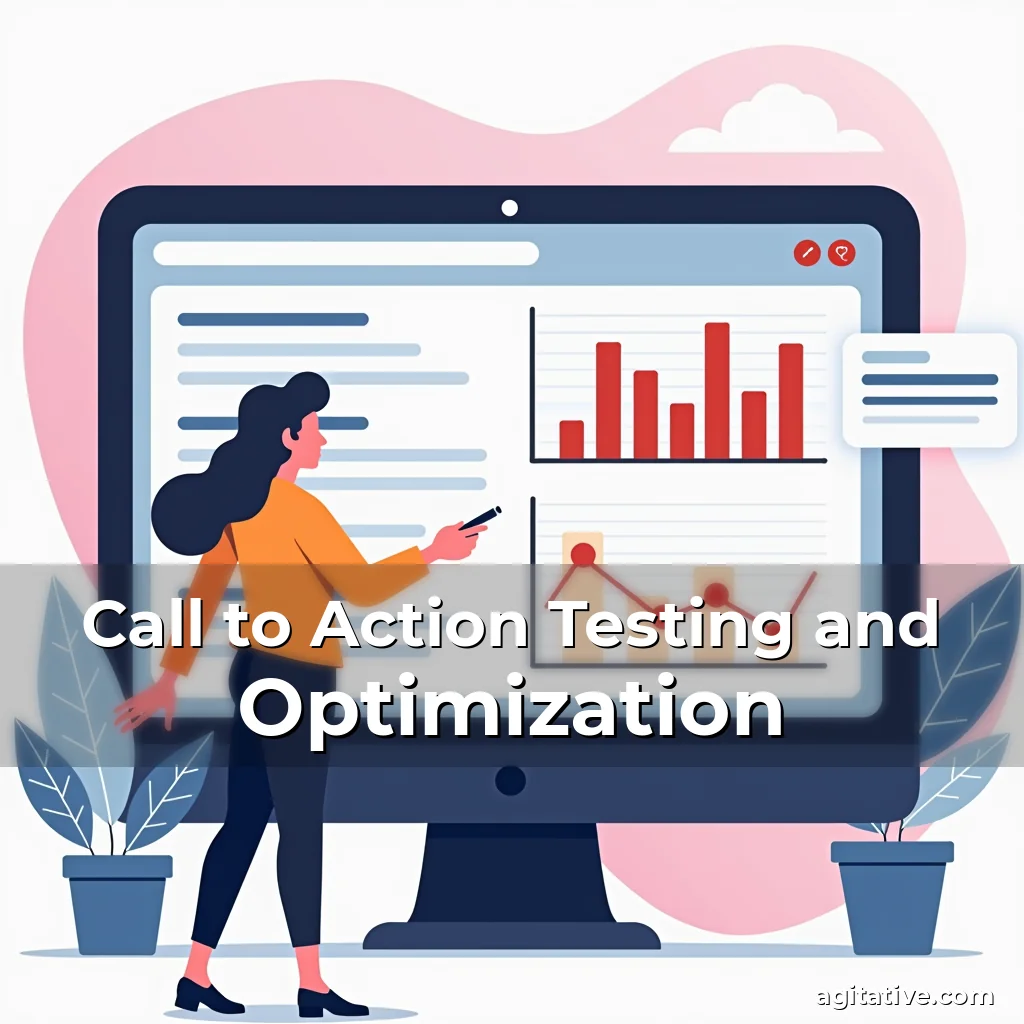 Artistic representation for Call to Action Testing and Optimization