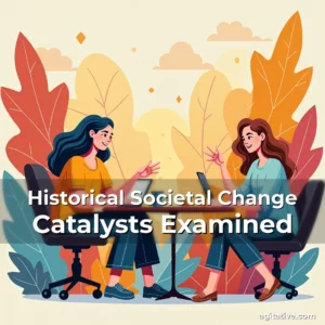 Artistic representation for Historical Societal Change Catalysts Examined