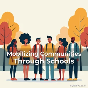 Artistic representation for Mobilizing Communities Through Schools