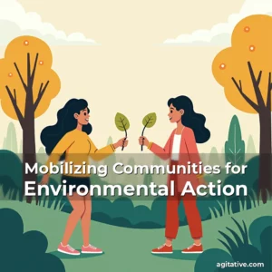 Artistic representation for Mobilizing Communities for Environmental Action
