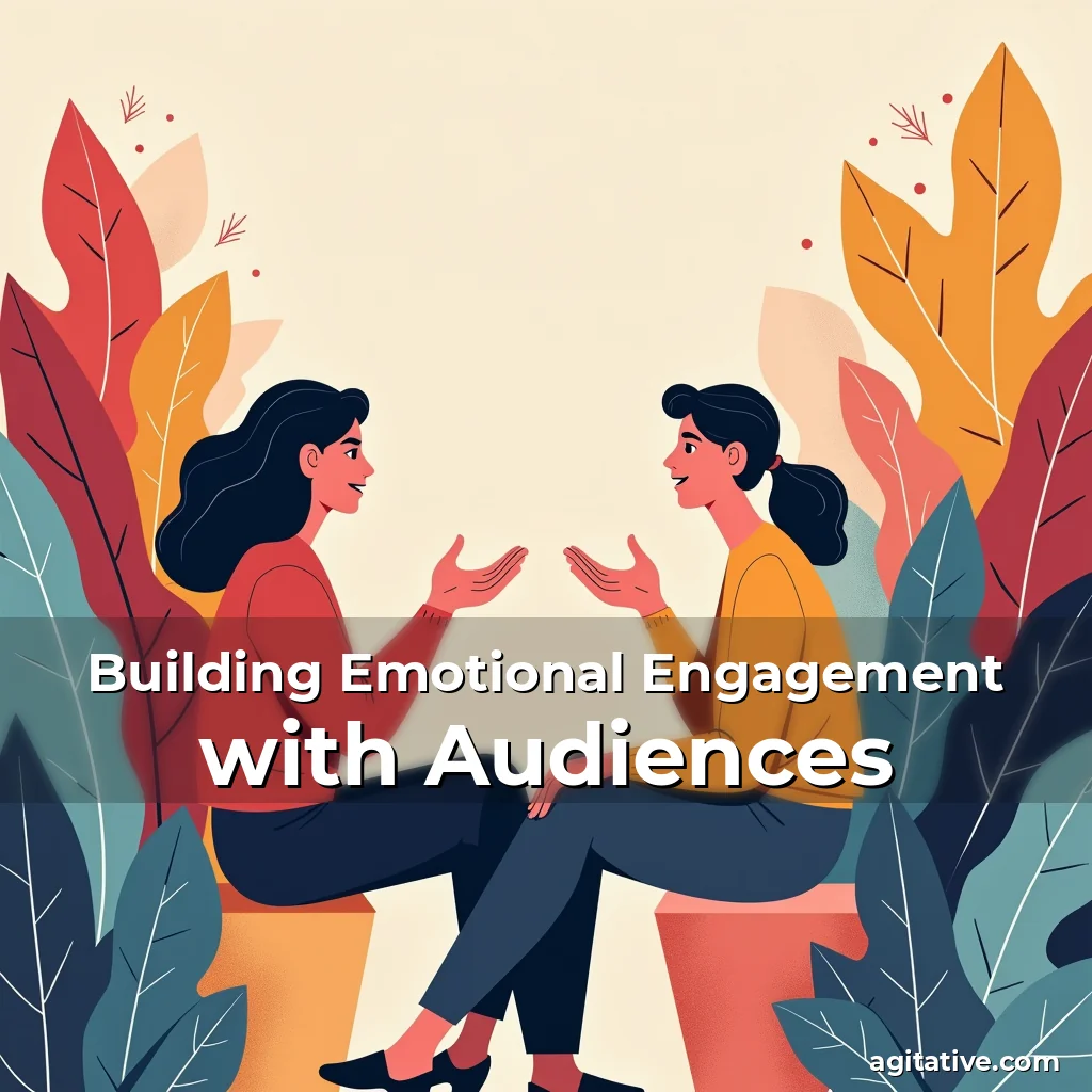 Artistic representation for Building Emotional Engagement with Audiences