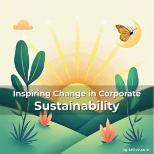 Artistic representation for Inspiring Change in Corporate Sustainability