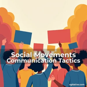 Artistic representation for Social Movements Communication Tactics