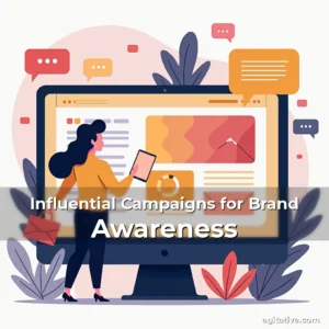 Artistic representation for Influential Campaigns for Brand Awareness