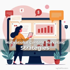 Artistic representation for Motivational Content Marketing Strategies