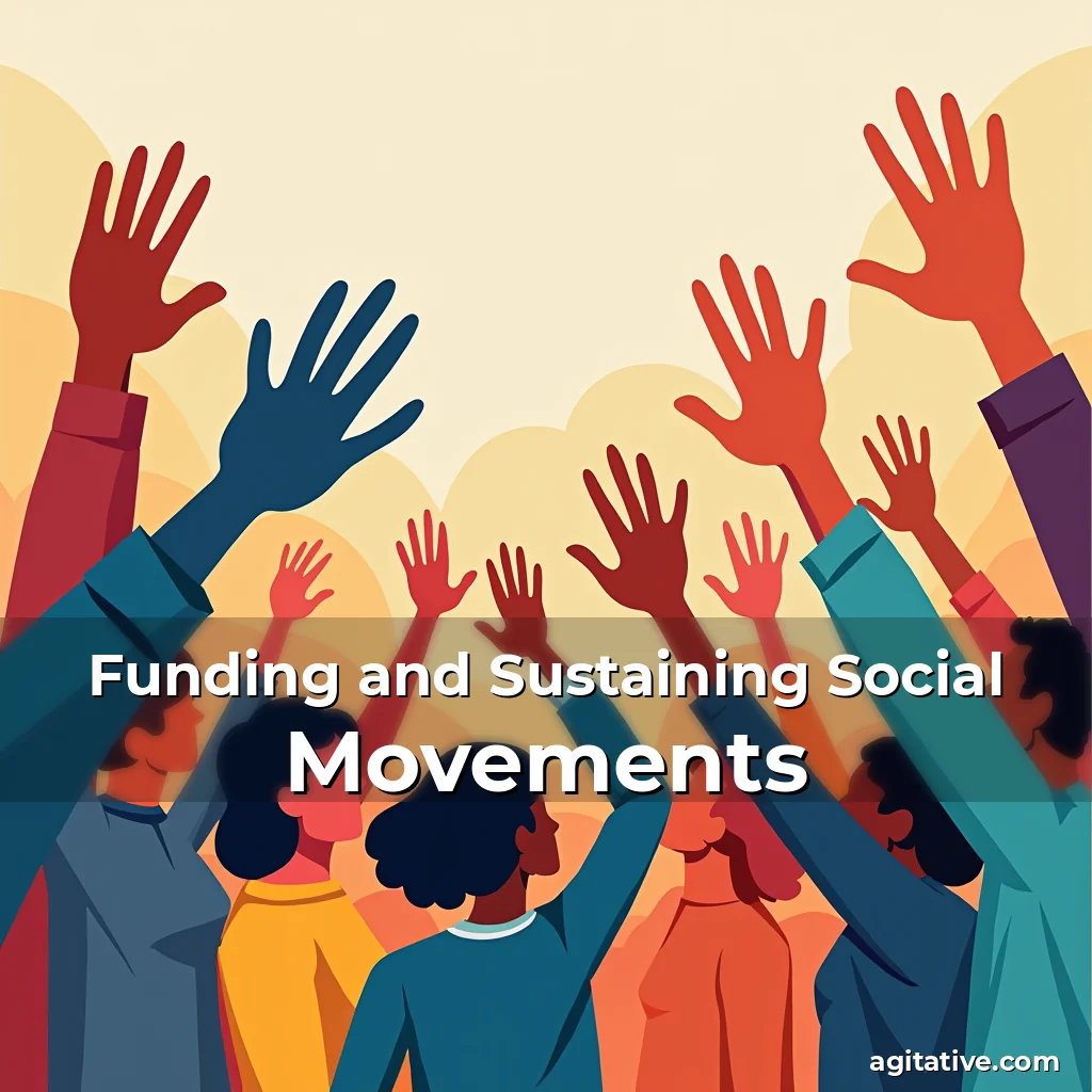 Artistic representation for Funding and Sustaining Social Movements