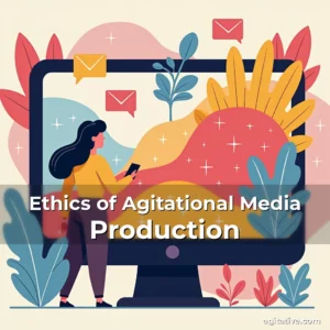 Artistic representation for Ethics of Agitational Media Production