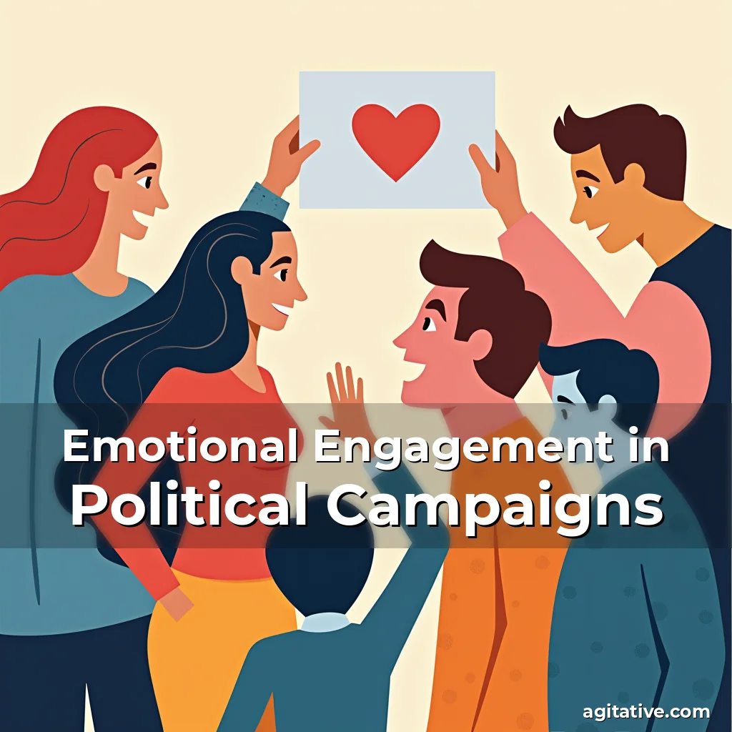 Artistic representation for Emotional Engagement in Political Campaigns