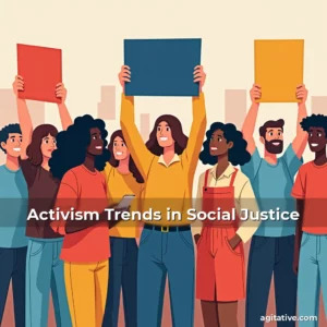 Artistic representation for Activism Trends in Social Justice