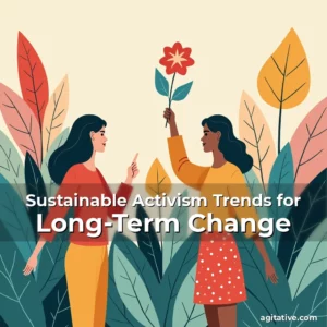 Artistic representation for Sustainable Activism Trends for Long-Term Change