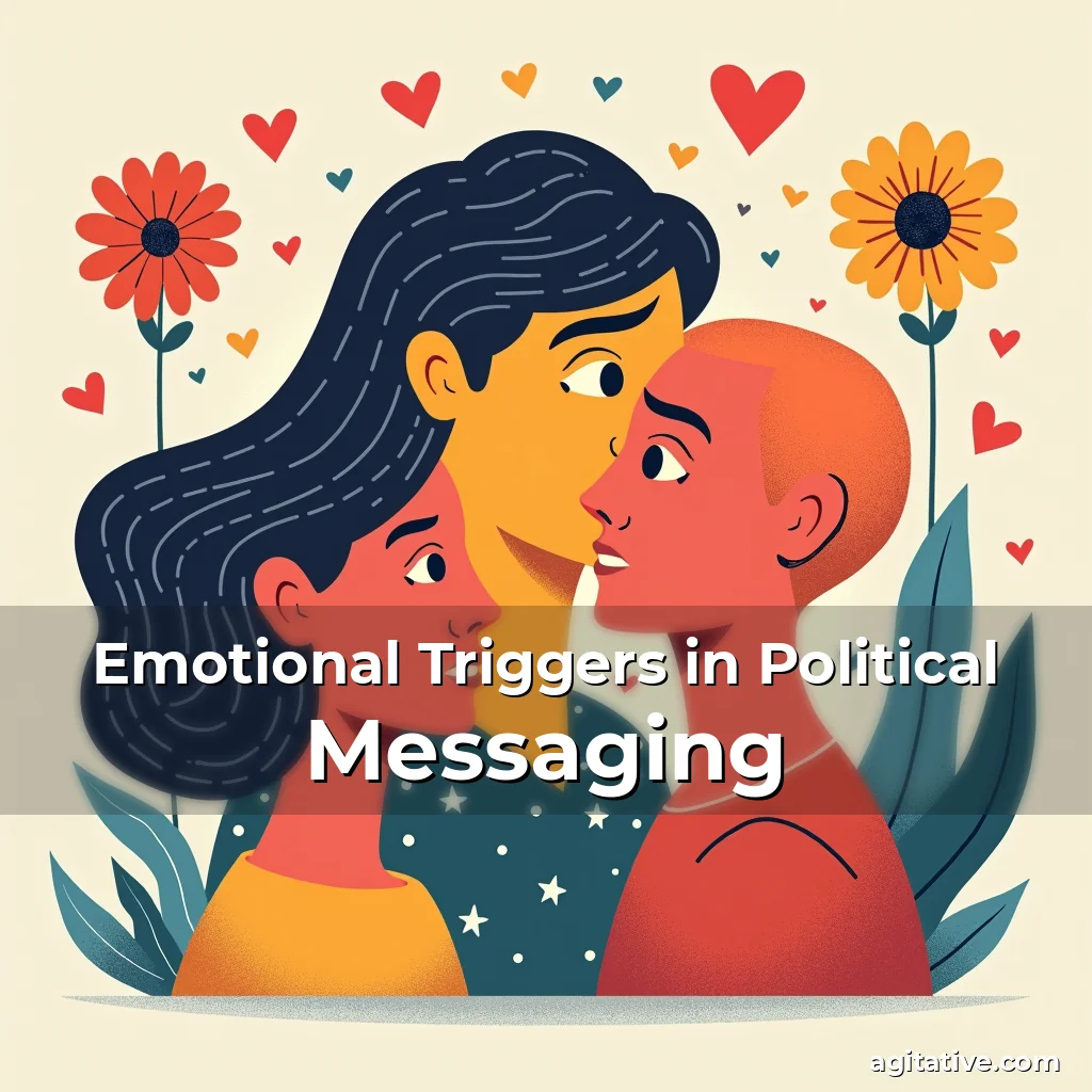 Artistic representation for Emotional Triggers in Political Messaging