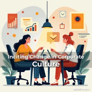 Artistic representation for Inciting Change in Corporate Culture