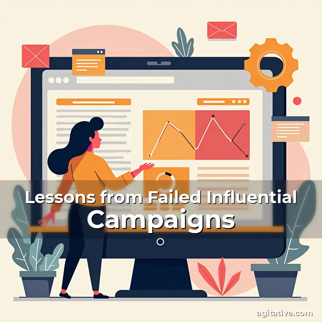 Artistic representation for Lessons from Failed Influential Campaigns