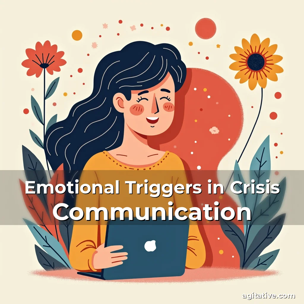 Artistic representation for Emotional Triggers in Crisis Communication
