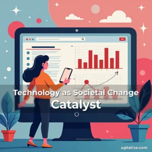 Artistic representation for Technology as Societal Change Catalyst