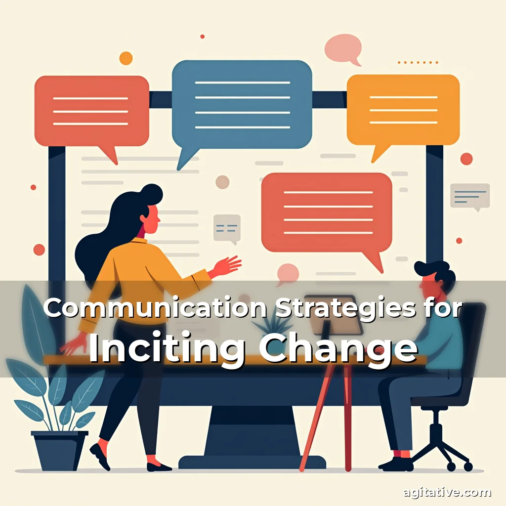 Artistic representation for Communication Strategies for Inciting Change