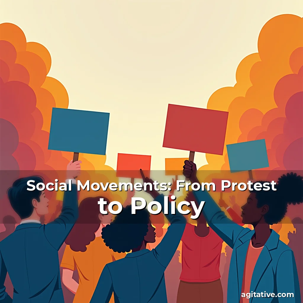 Artistic representation for Social Movements: From Protest to Policy