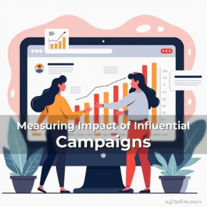 Artistic representation for Measuring Impact of Influential Campaigns