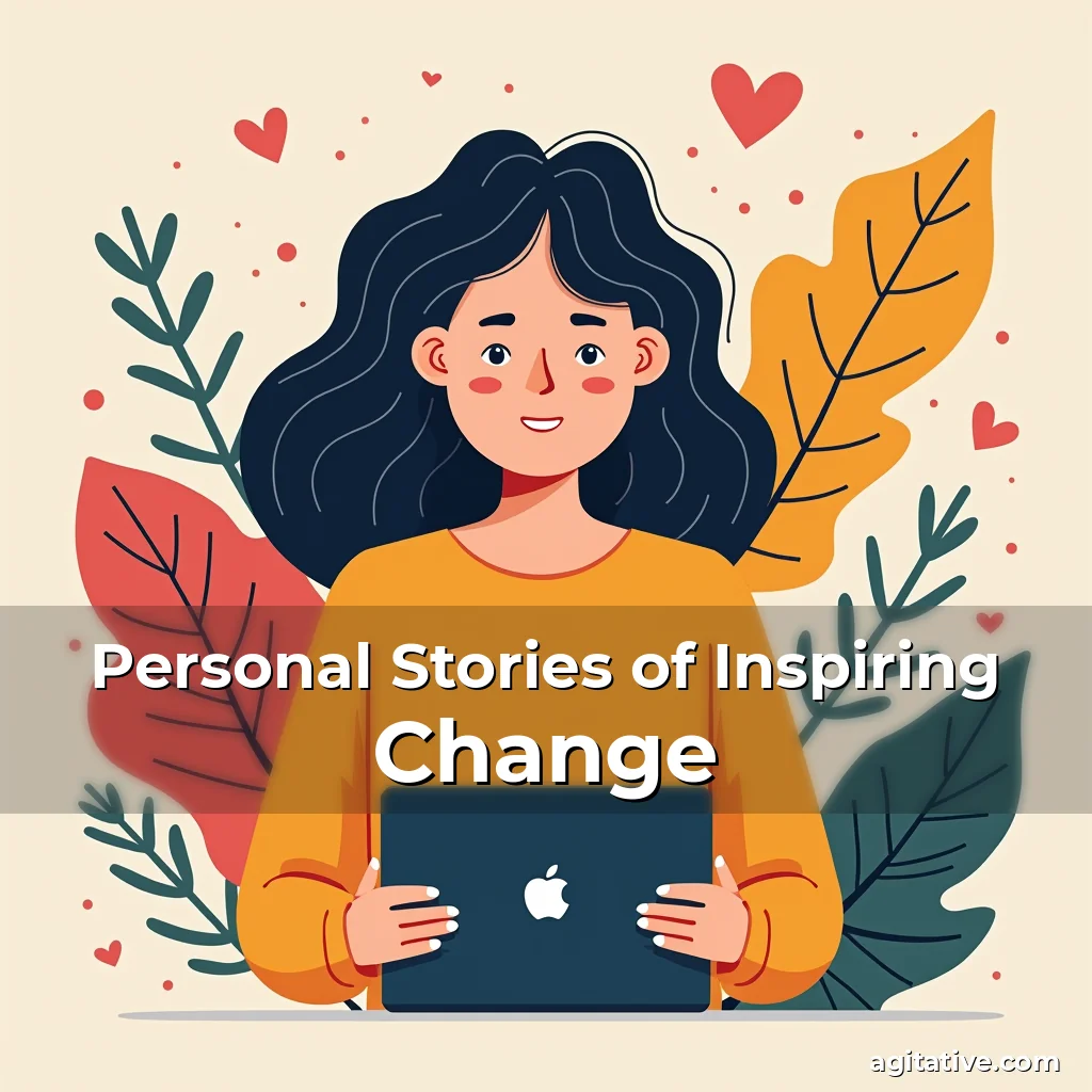 Artistic representation for Personal Stories of Inspiring Change