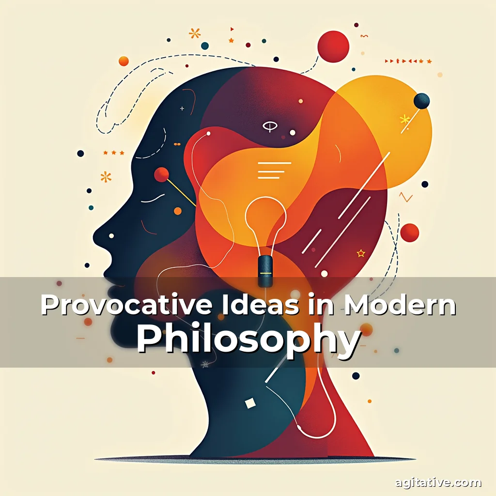 Artistic representation for Provocative Ideas in Modern Philosophy