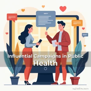 Artistic representation for Influential Campaigns in Public Health