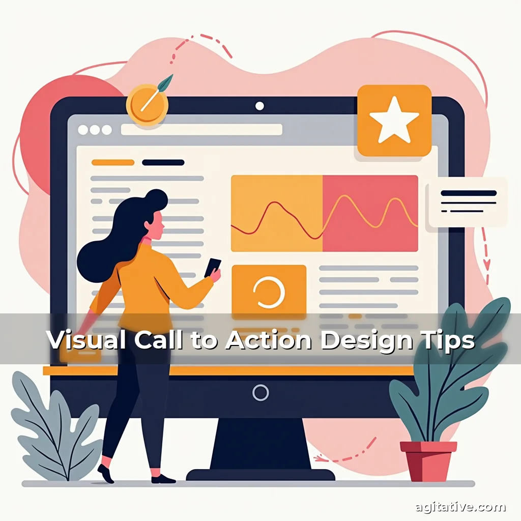 Artistic representation for Visual Call to Action Design Tips