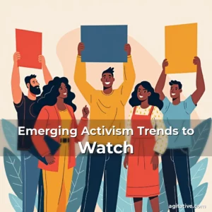 Artistic representation for Emerging Activism Trends to Watch