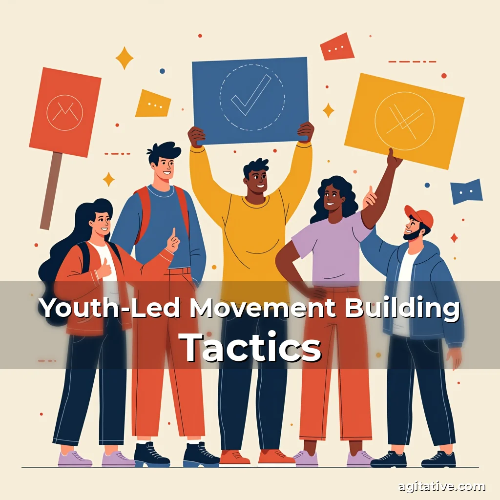 Artistic representation for Youth-Led Movement Building Tactics