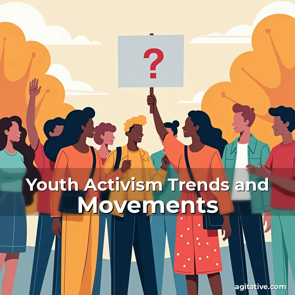 Artistic representation for Youth Activism Trends and Movements