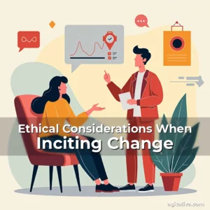 Artistic representation for Ethical Considerations When Inciting Change