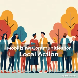 Artistic representation for Mobilizing Communities for Local Action