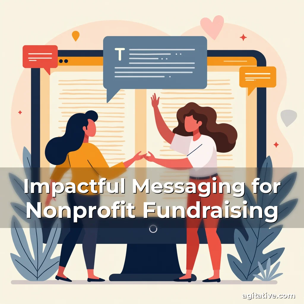 Artistic representation for Impactful Messaging for Nonprofit Fundraising