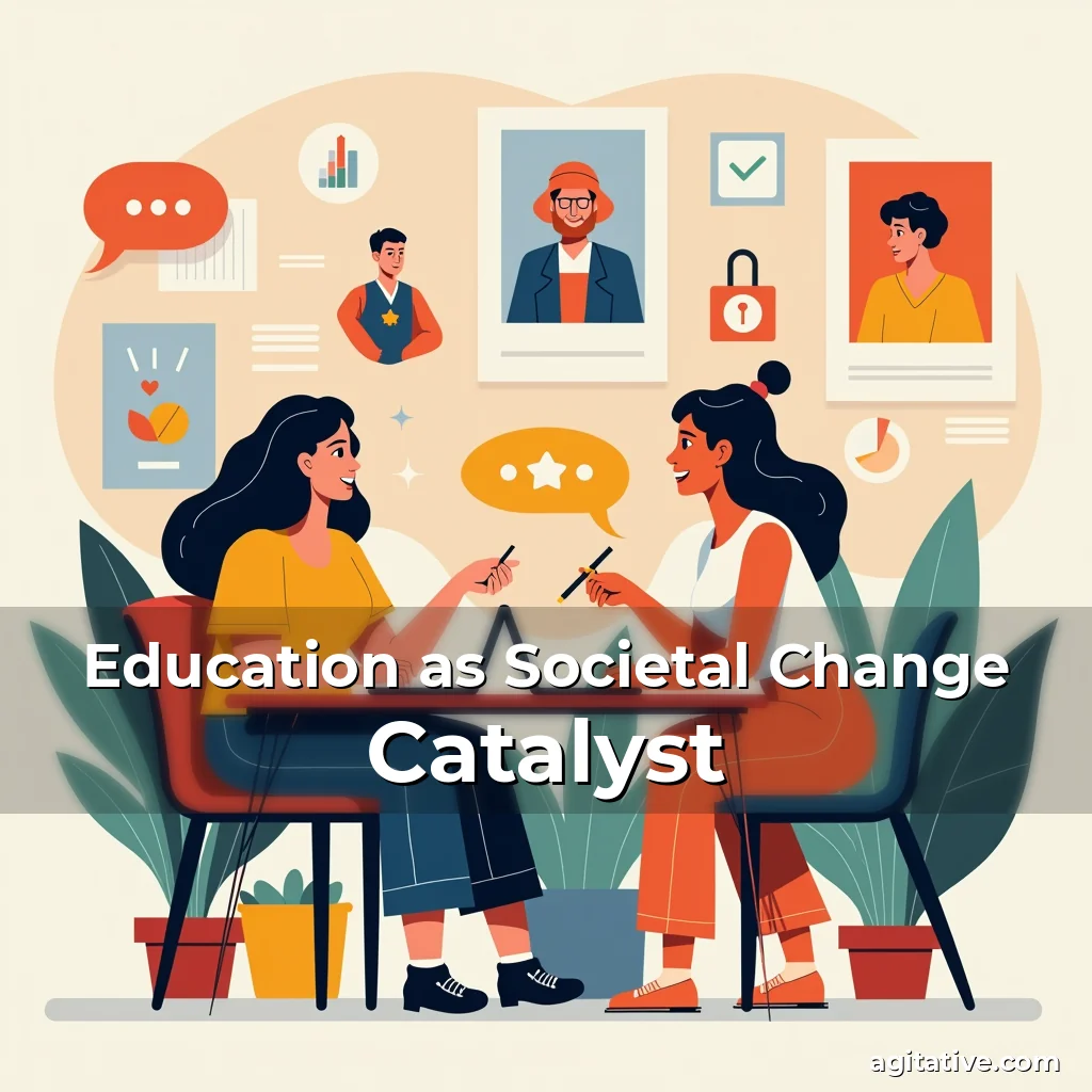 Artistic representation for Education as Societal Change Catalyst