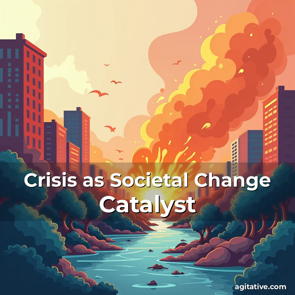 Artistic representation for Crisis as Societal Change Catalyst