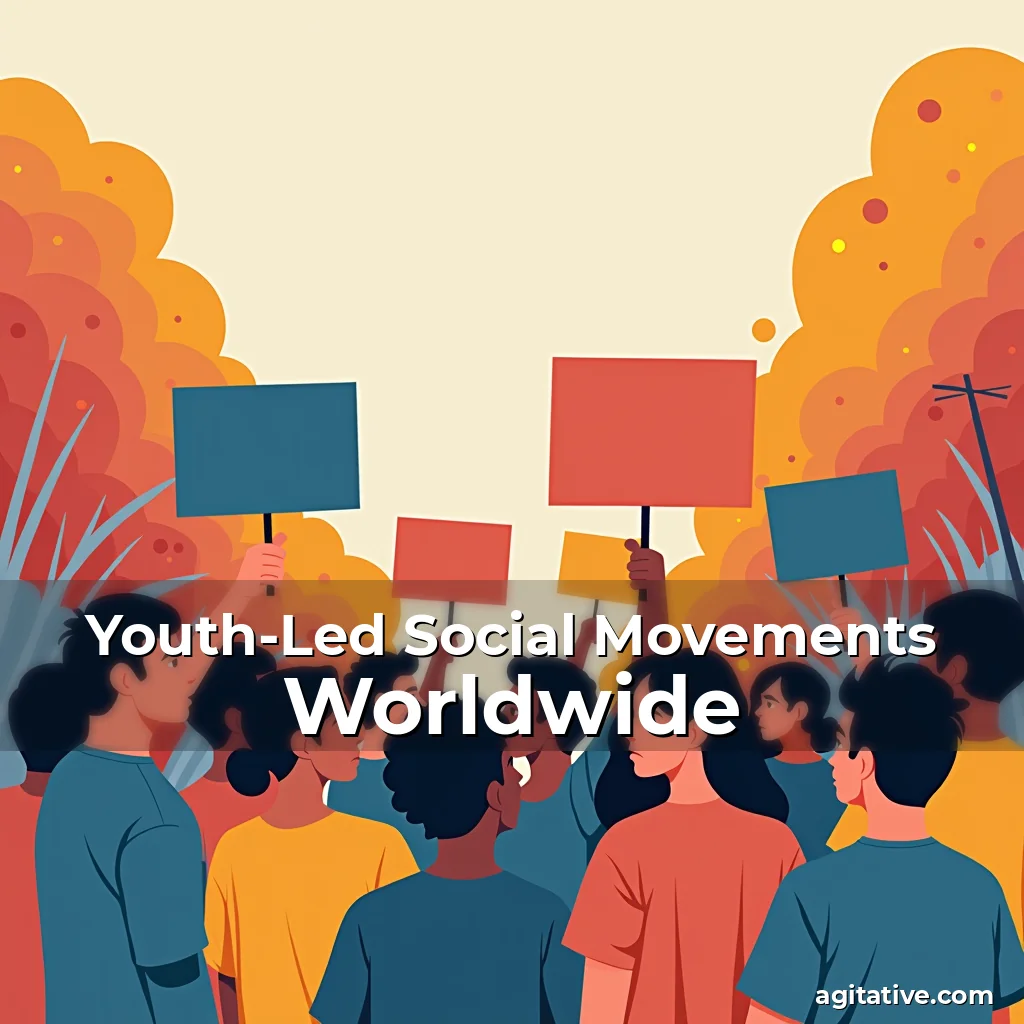 Artistic representation for Youth-Led Social Movements Worldwide