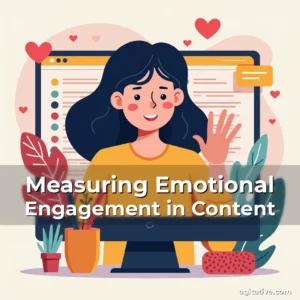 Artistic representation for Measuring Emotional Engagement in Content