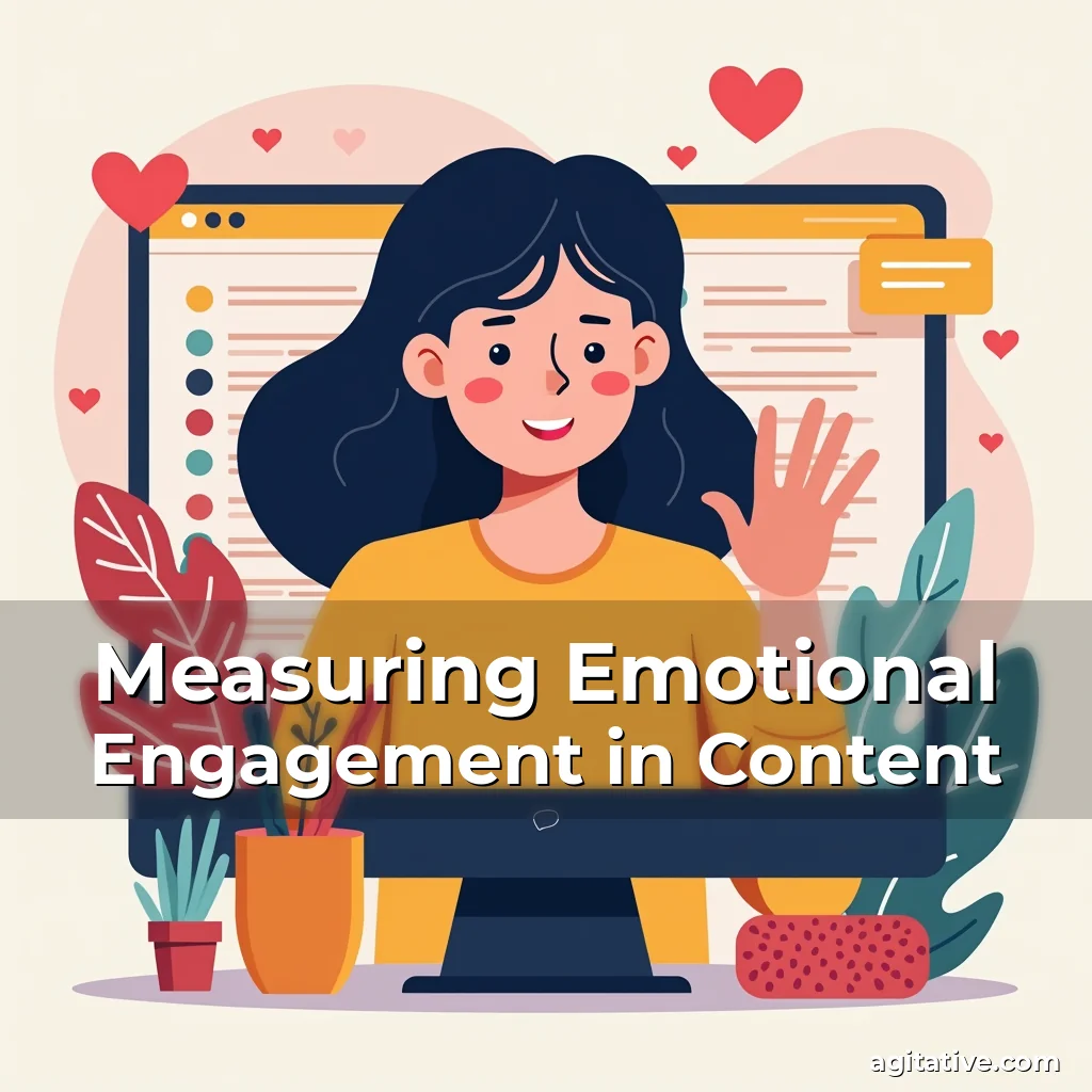 Artistic representation for Measuring Emotional Engagement in Content