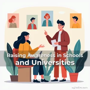 Artistic representation for Raising Awareness in Schools and Universities