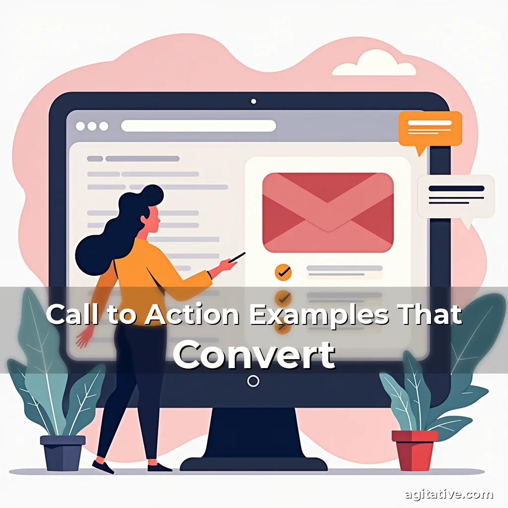 Artistic representation for Call to Action Examples That Convert