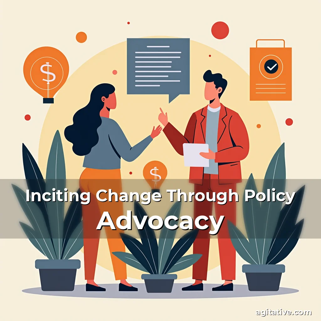 Artistic representation for Inciting Change Through Policy Advocacy