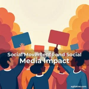 Artistic representation for Social Movements and Social Media Impact