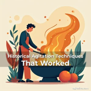 Artistic representation for Historical Agitation Techniques That Worked