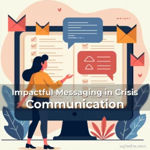 Artistic representation for Impactful Messaging in Crisis Communication